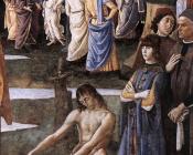 彼得罗贝鲁吉诺 - Baptism of Christ, detail